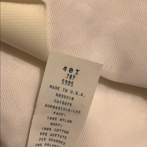 Colesce Couture White Lace Bra 707 Size 40I - Picture 3 of 3